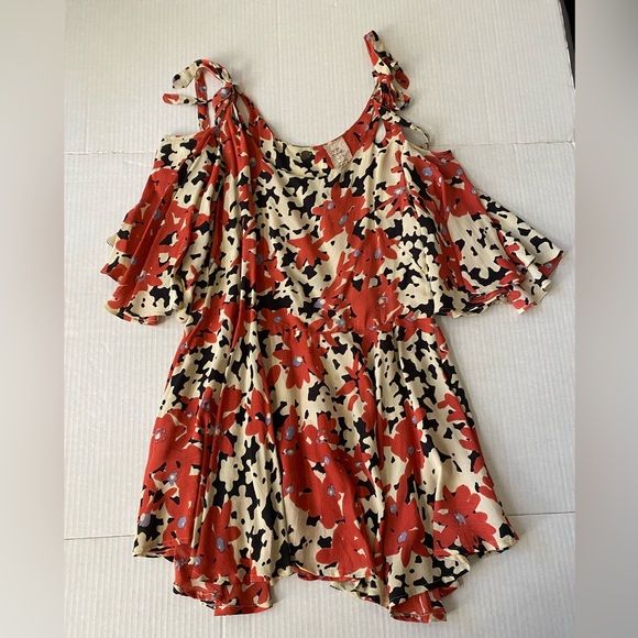 Free People One Hand 🤚 Painted Baby Doll Dress Size XS - Picture 9 of 15
